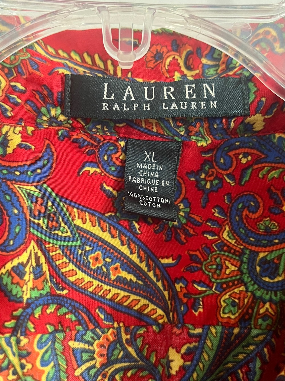 Lauren Ralph Lauren Paisley Shirt - Picture 5 of 9